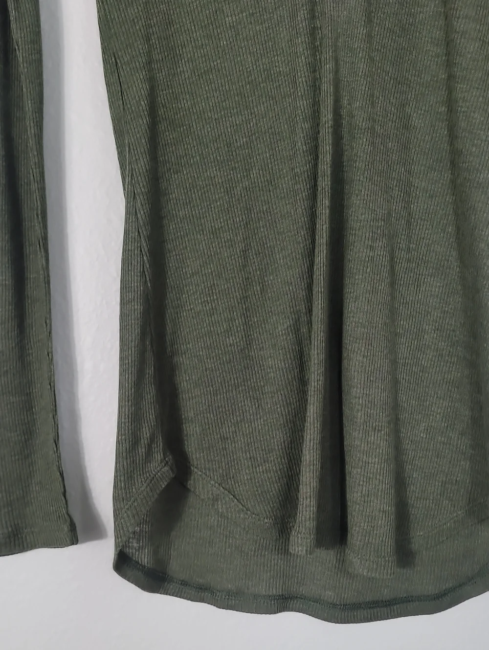 Vintage Banana Republic Ribbed Long Sleeve Shirt Size Small Granola